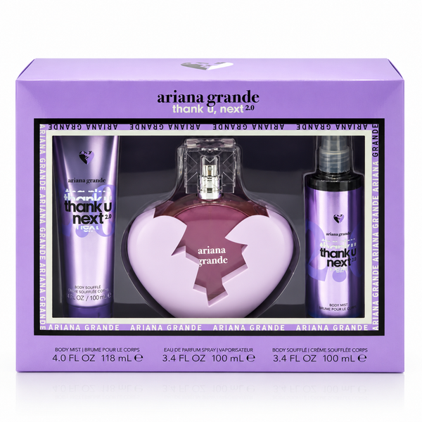 Ariana Grande Thank U Next 2.0 Gift Set EDP 100 ml Women | Red Bag