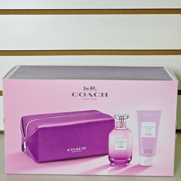 Coach Dreams Moonlight Gift Set – EDP 3 oz + Lotion + Travel Bag