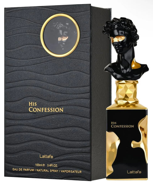 Lattafa His Confession EDP 3.4 oz Men | Red Bag Store – Red Bag
