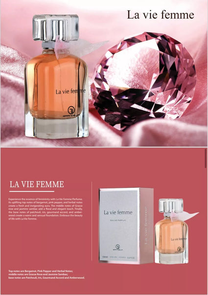 香水(女性用) *Grandeur La Vie Femme*l LaVieFemmeEauDeParfumForWomenB