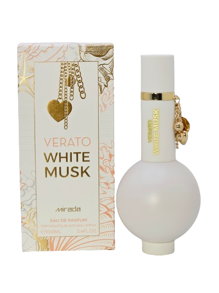 【廃盤レア】SHIRO WHITE MUSK EAU DE PARFUM Verato White Musk Eau De Parfum For Women By Mirada 3.4 Oz/100ml