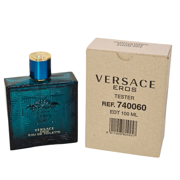 新品未開封 VERSACE EROS Eau De Toilette100ml Versace Eros Eau de Toilette 100ml Tester for Men – Red Bag Store