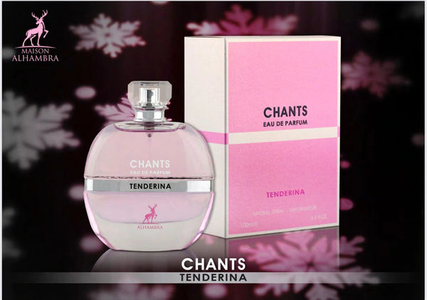 Chants Tenderina For Women By Maison Alhambra Eau De Parfum 3.4oz