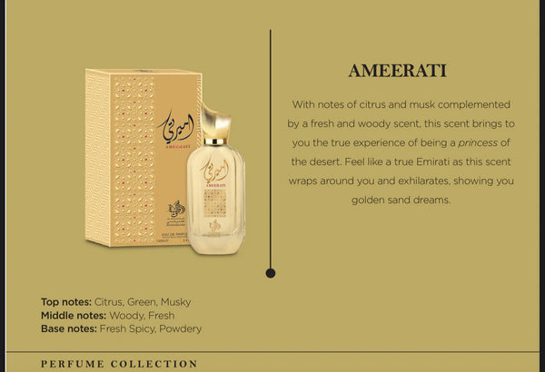 Ameerati By Al Wataniah Unisex Eau De Parfum 3.4 Oz Elevate Your