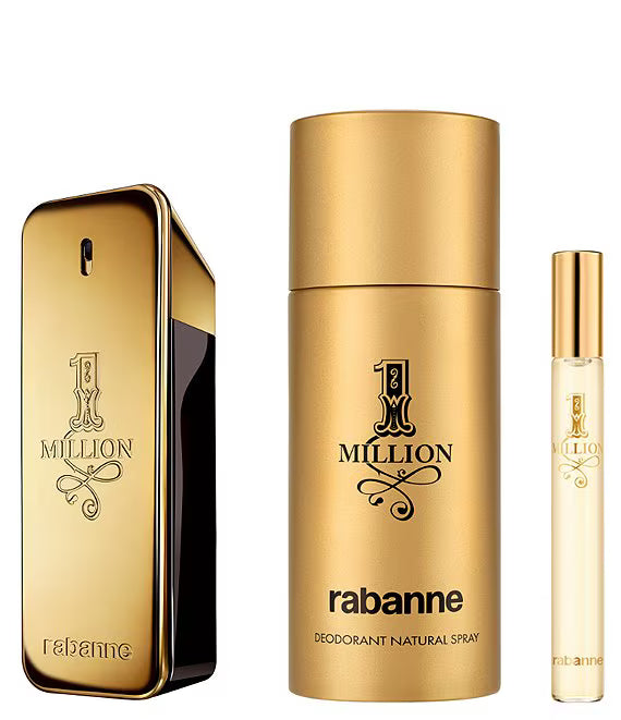 1 Million Paco Rabanne Gift Set – EDT, Deo & Travel Spray