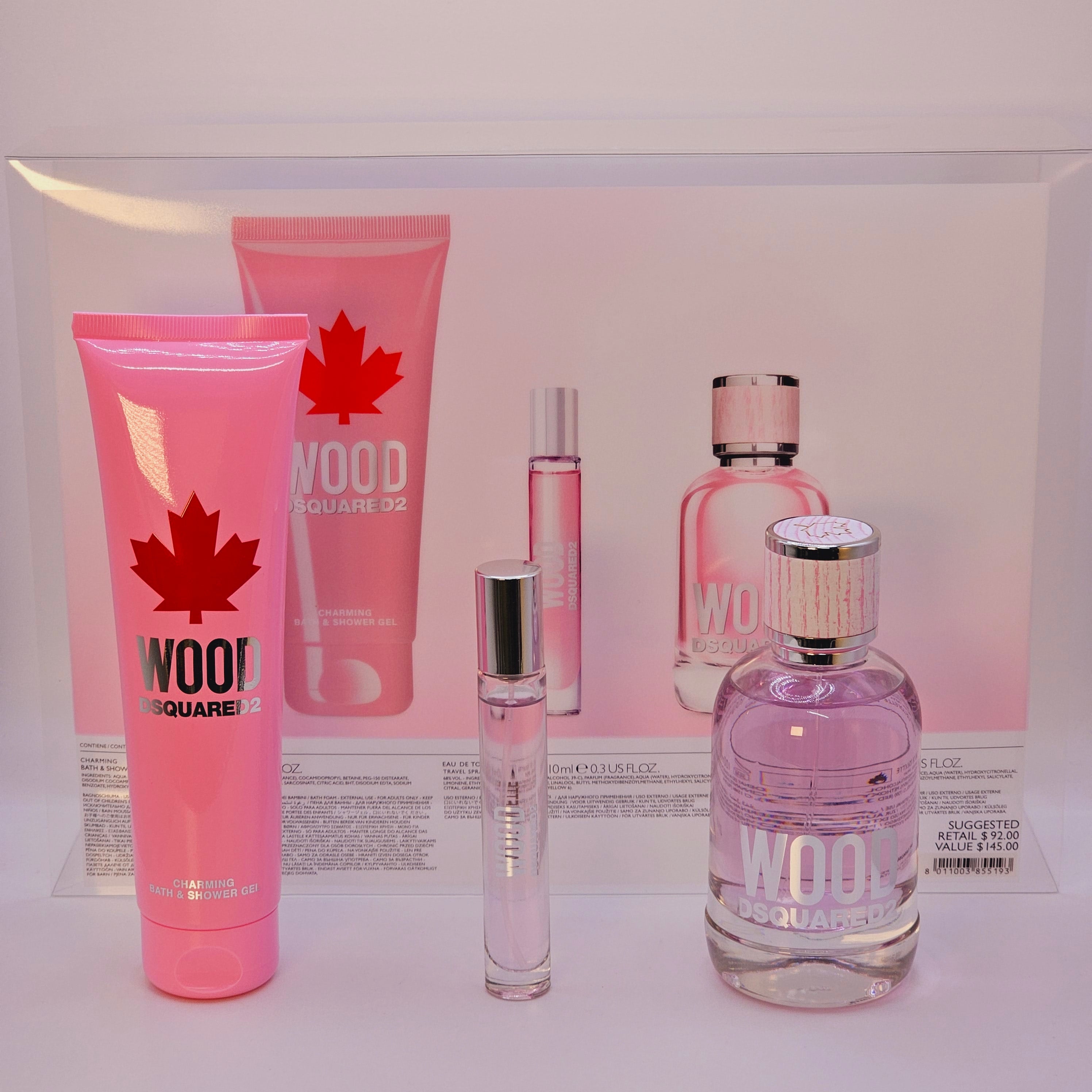 Wood Pour Femme By Dsquared2 For Women Pc Gift Set Oz