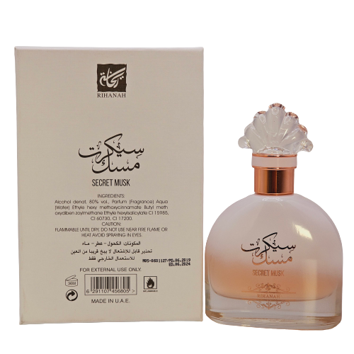 Secret Musk By Rihanah Eau De Parfum Spray 3.4 oz 100 ml Unisex