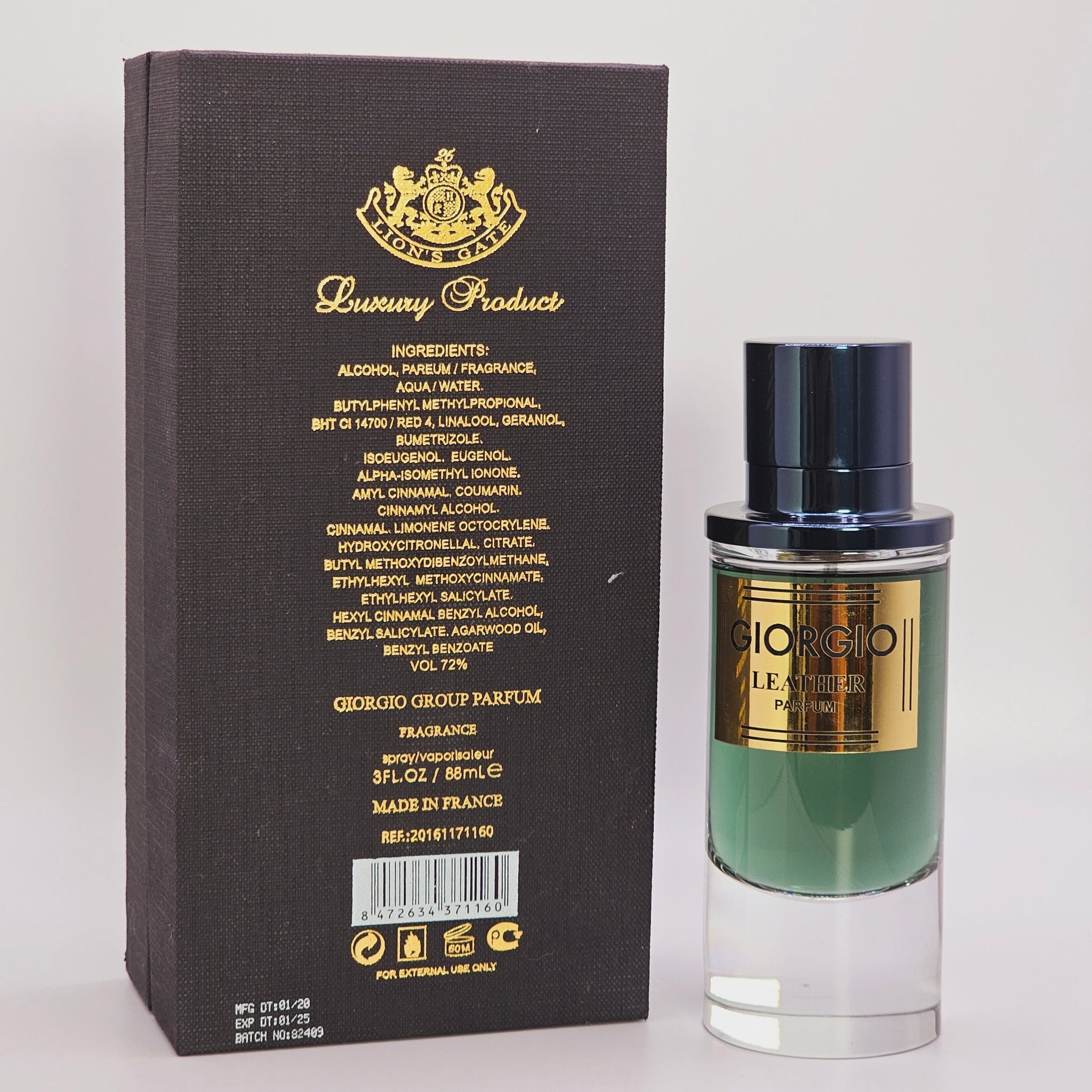Giorgio Leather Parfum Luxury Product By Giorgio Group 3 Oz Unisex