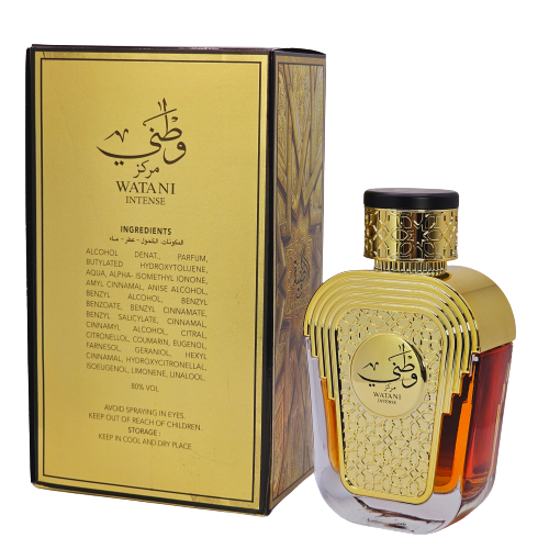 Watani Intense by Al Wataniah Eau De Parfum Unisex 3.4Oz.