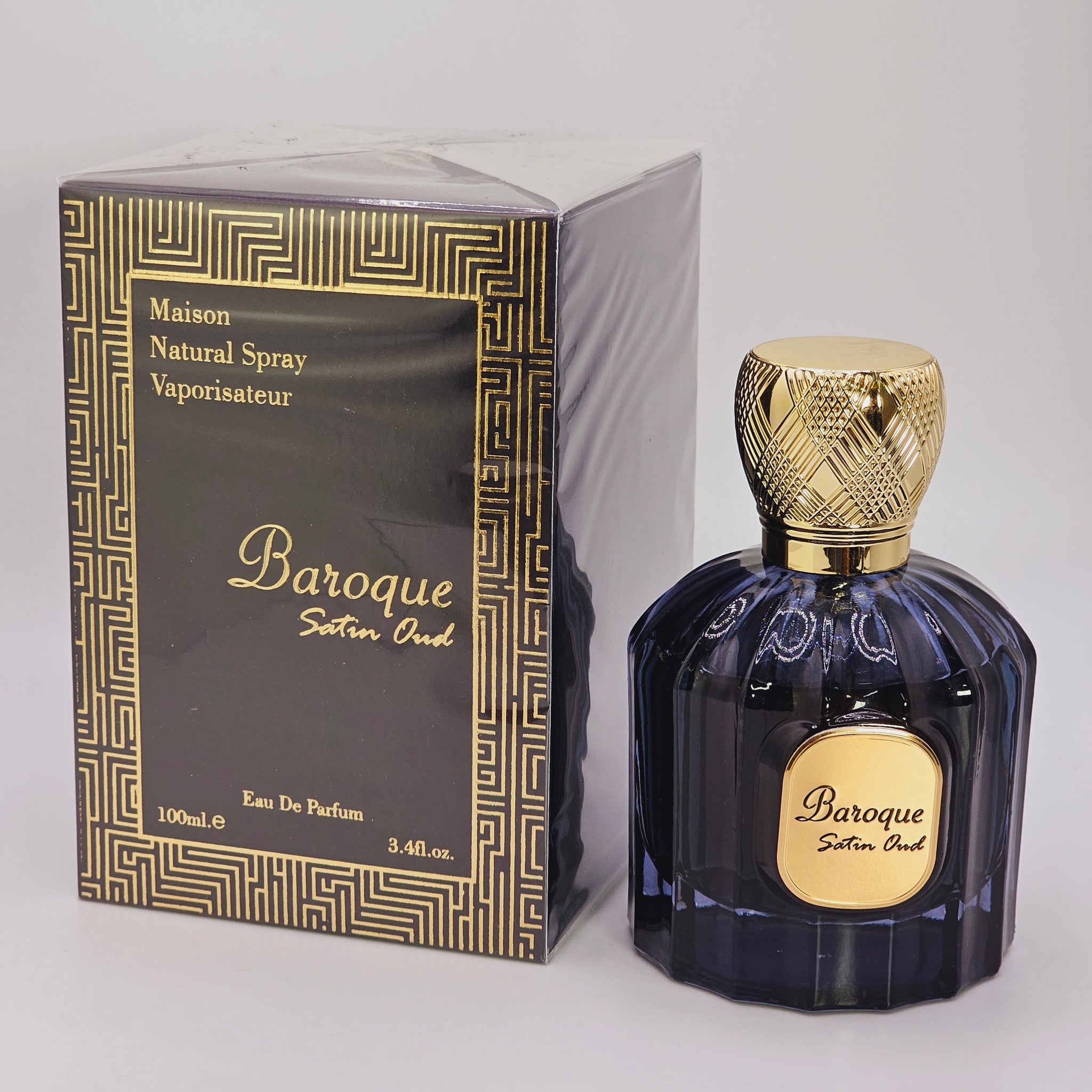 Baroque Satin Oud Eau De Parfum 3.4 Oz Maison Alhambra Unisex