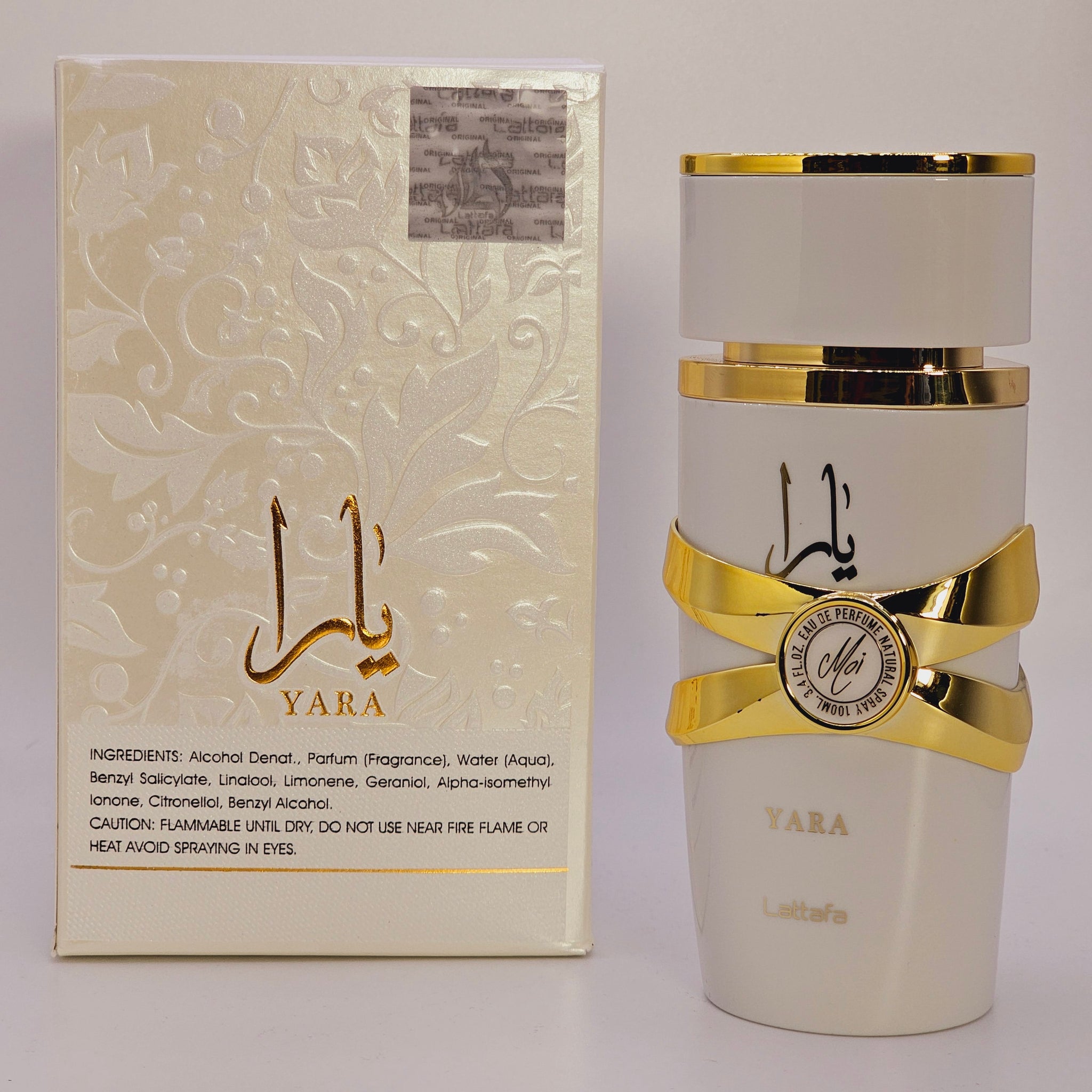 3 Perfumes Yara & yara Moi & Asad by Lattafa, 3.4 oz Eau De Perfume  Spray