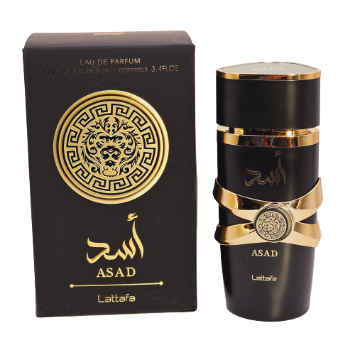 Yara Asad By Lattafa Unisex Eau de Parfum Spray 3.4 Oz
