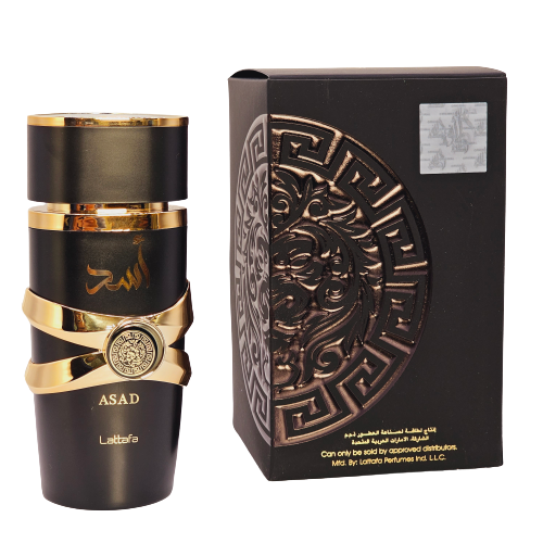 Yara Asad by Lattafa Unisex Eau de Parfum - 3.4 oz - Invigorating Fragrance Spray
