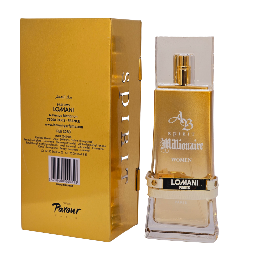Ab Spirit Millionaire for Women By Lomani Eau De Parfum Spray 3.3 oz
