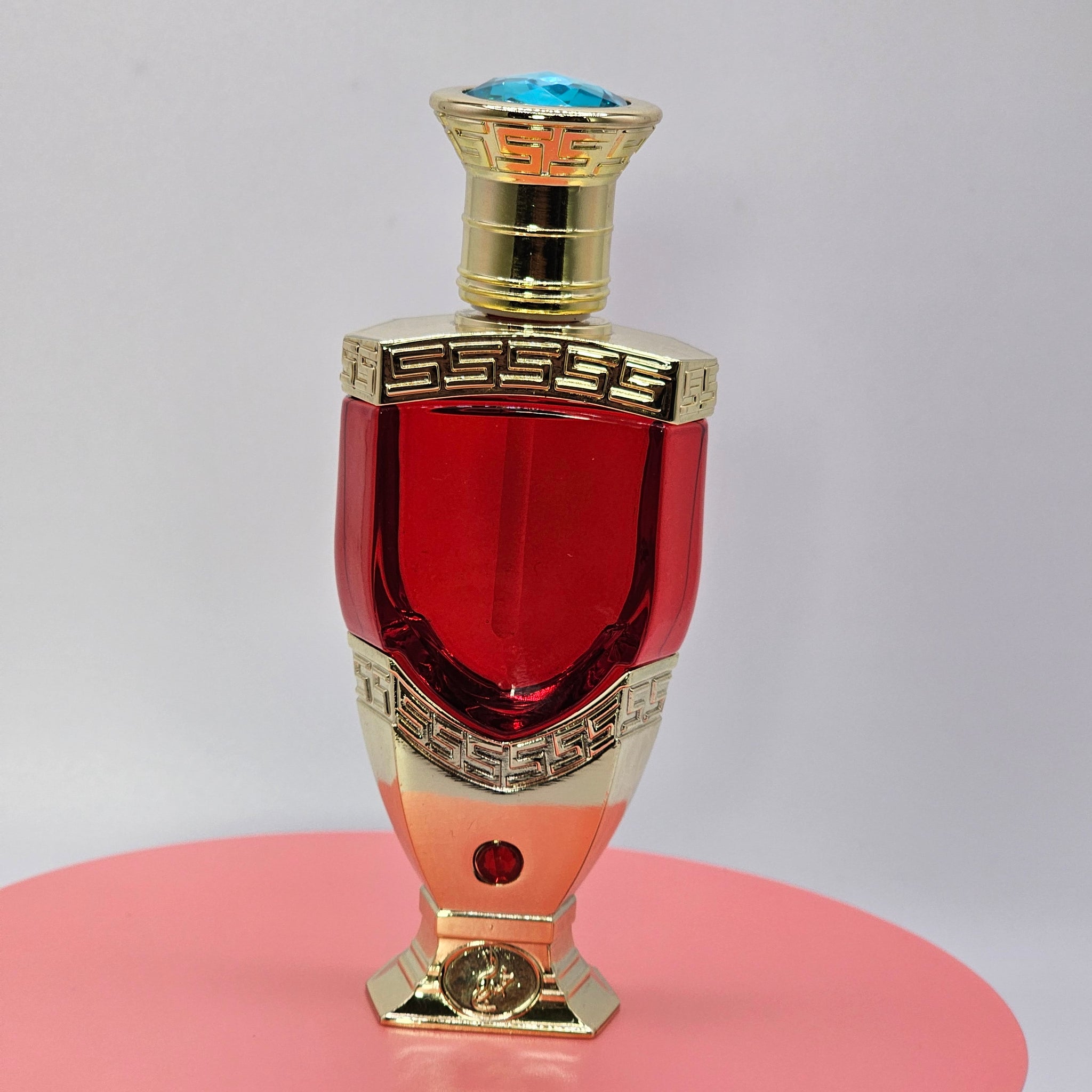Ghazlaan Premium Arabian Perfume Oil - Rosy & Ambery Fragrance Designer Handmade Bottle Hair Oil 20ML