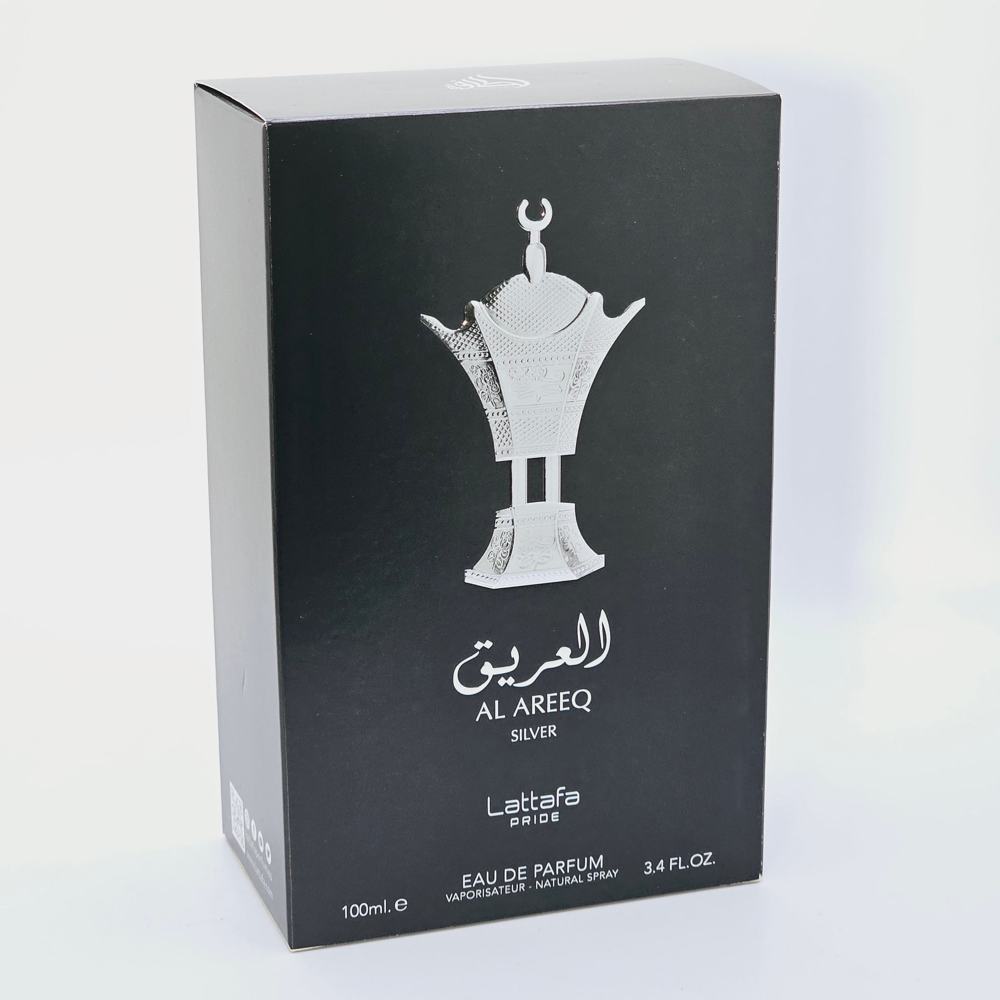 Al Areeq Silver by Lattafa - Unisex Eau De Parfum 3.4 Oz.