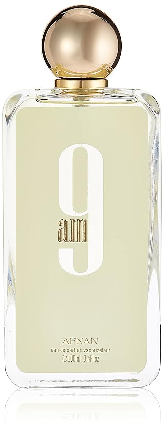 Afnan 9 AM for Women Eau de Parfum Spray - 3.4 oz - Invigorating Fragrance