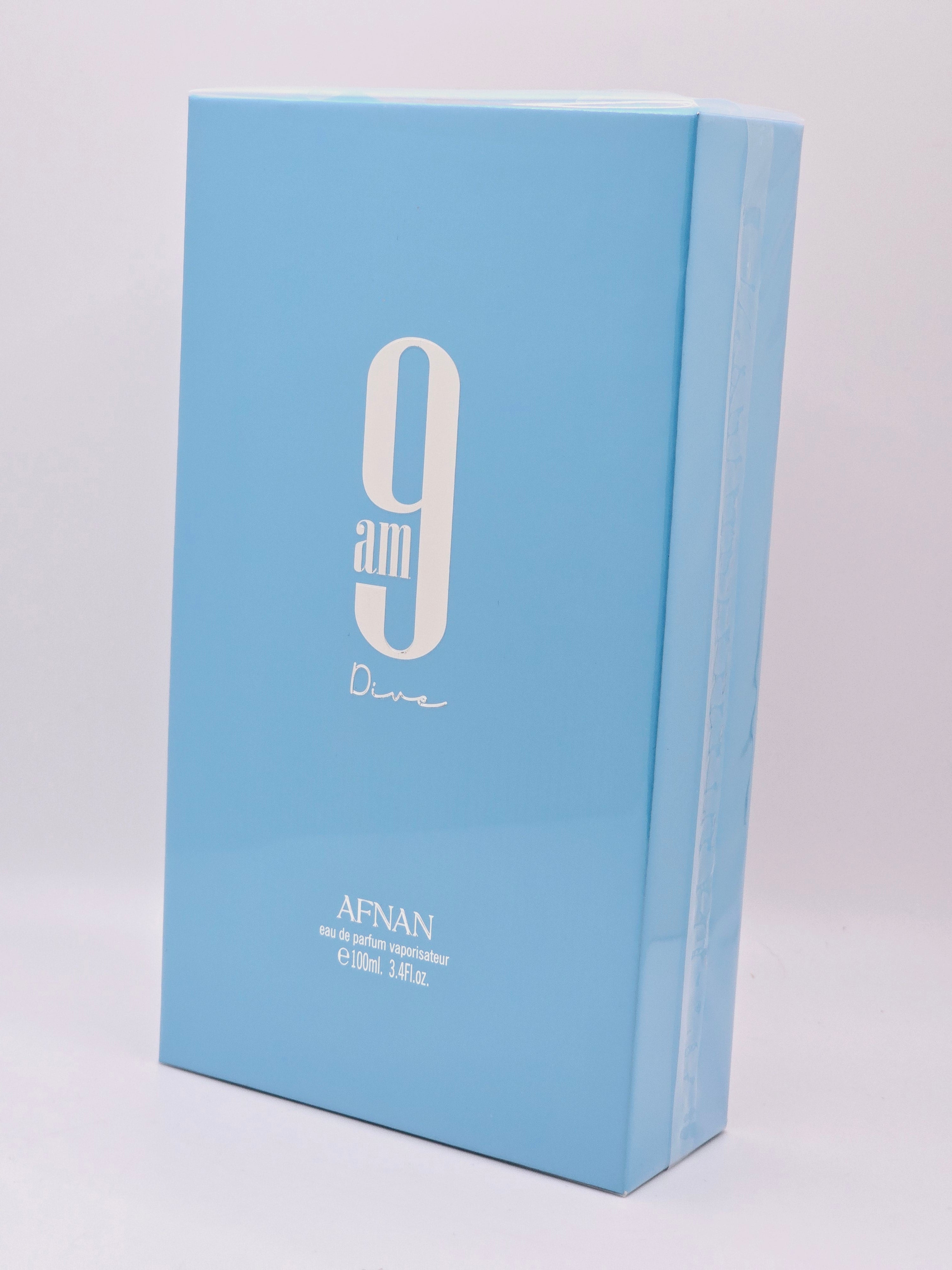 9 AM Dive By Afnan Perfumes Unisex Eau De Parfum Spray 3.4oz/100ml