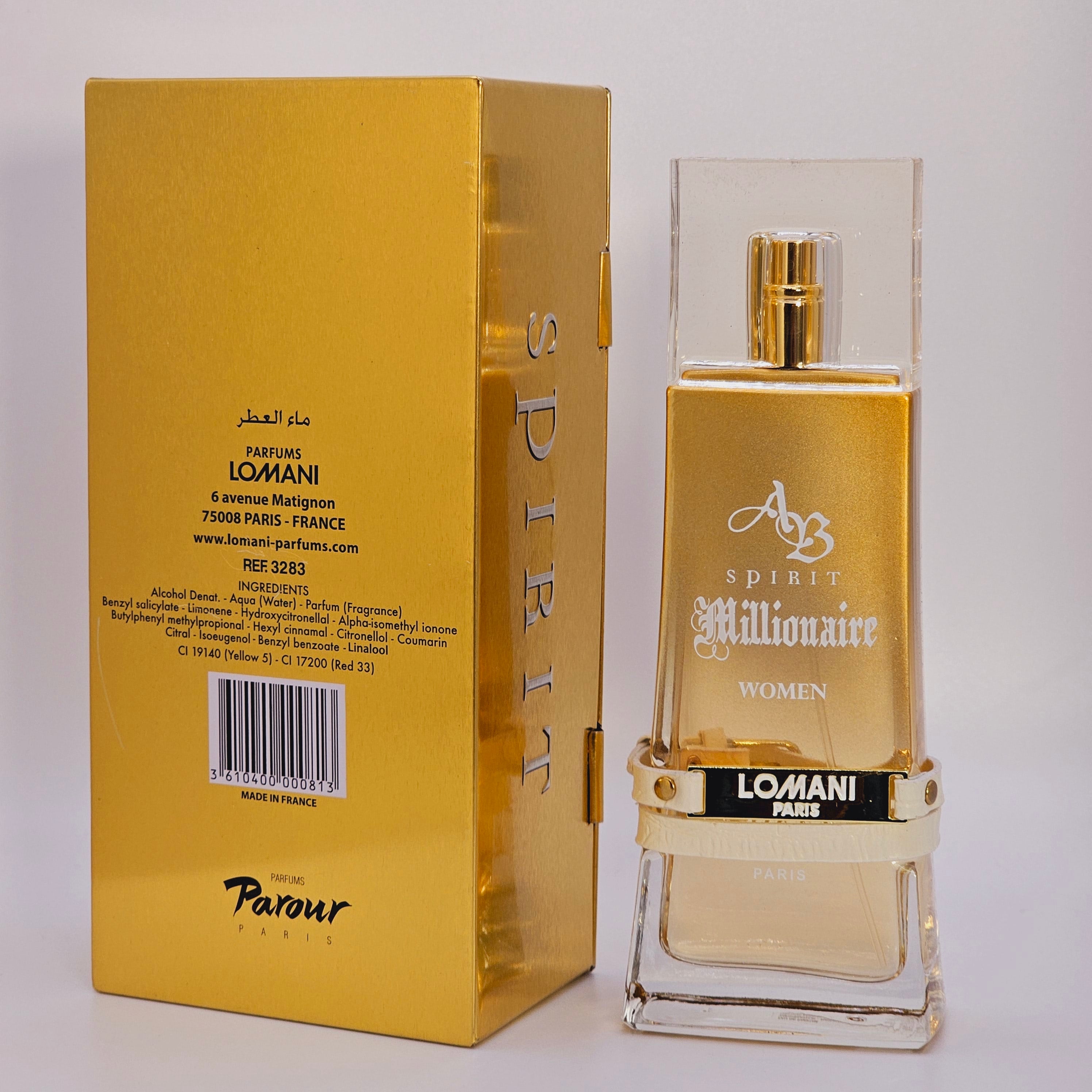 Ab Spirit Millionaire para mujer de Lomani Eau De Parfum Spray 97,5 ml