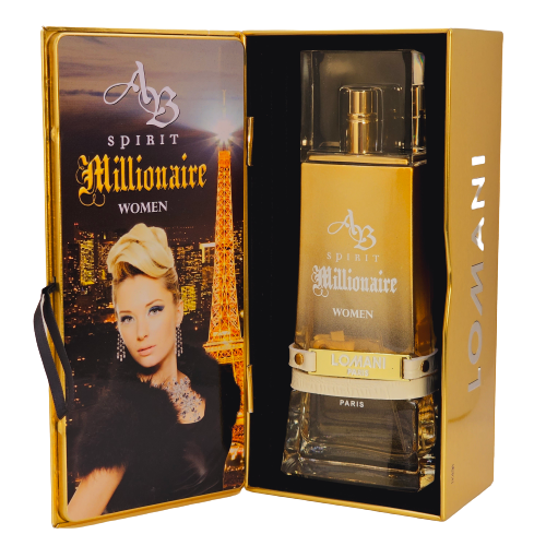 Ab Spirit Millionaire for Women By Lomani Eau De Parfum Spray 3.3 oz