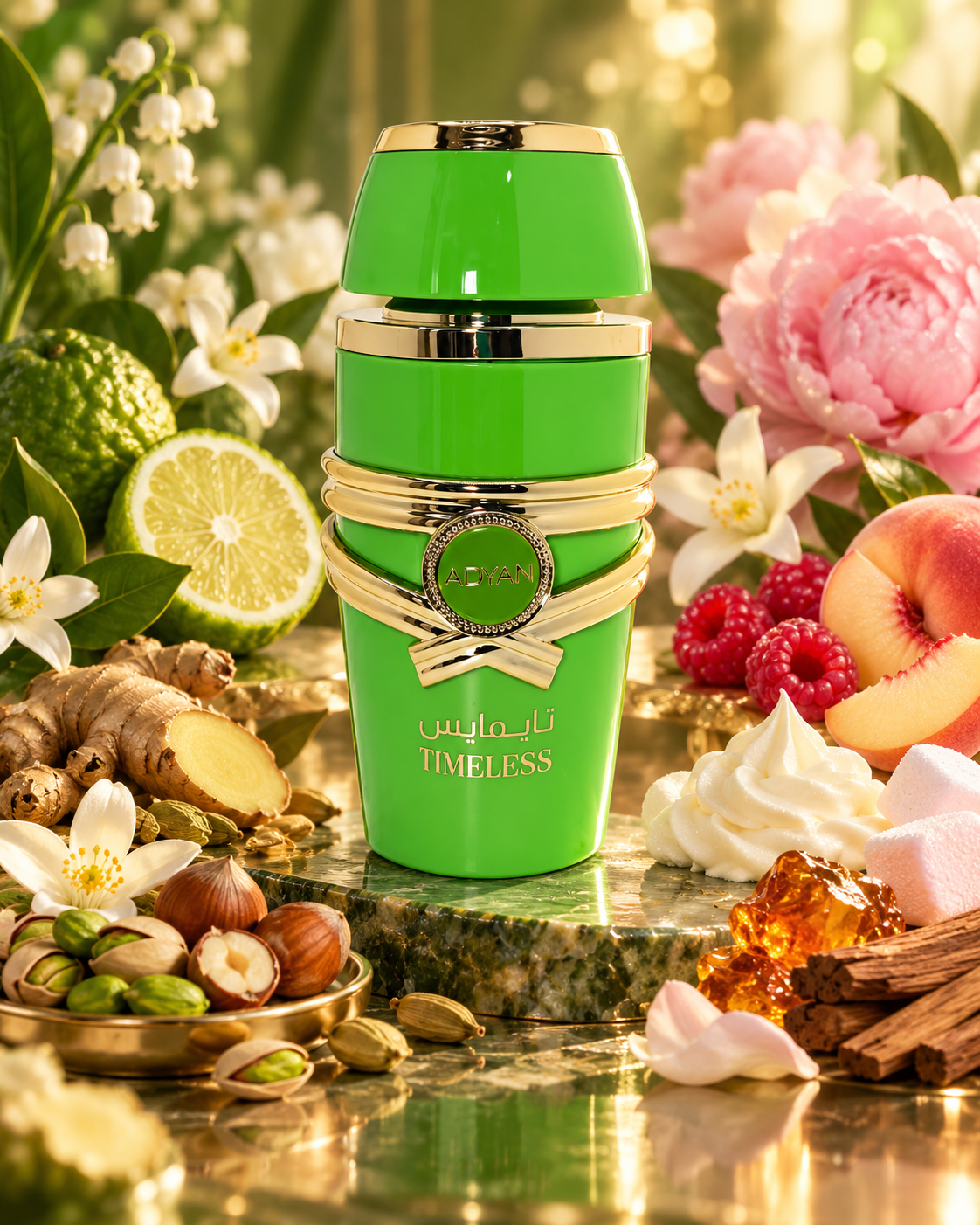 Adyan Timeless Pastels Of Cream Extrait Travel Sample 5 ml Women