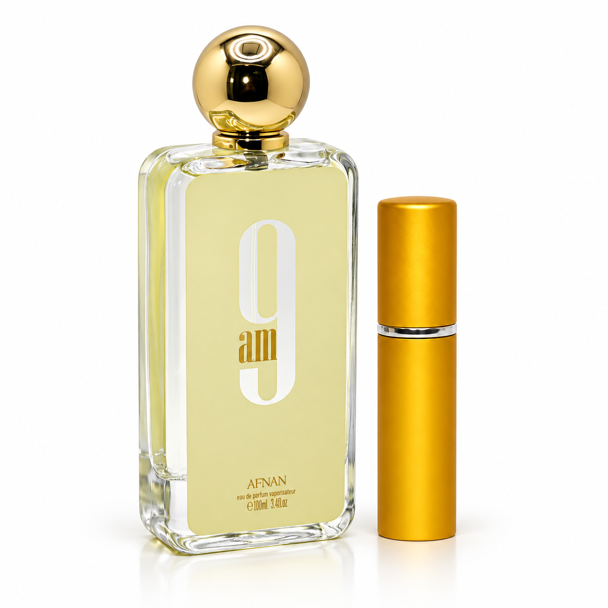 Afnan 9 AM presents an elegant, enveloping floral, woody, citrus profile. Its composition is designed for women and offers a versatile fragrance experience ideal for everyday wear, dates, dinners, and special occasions.