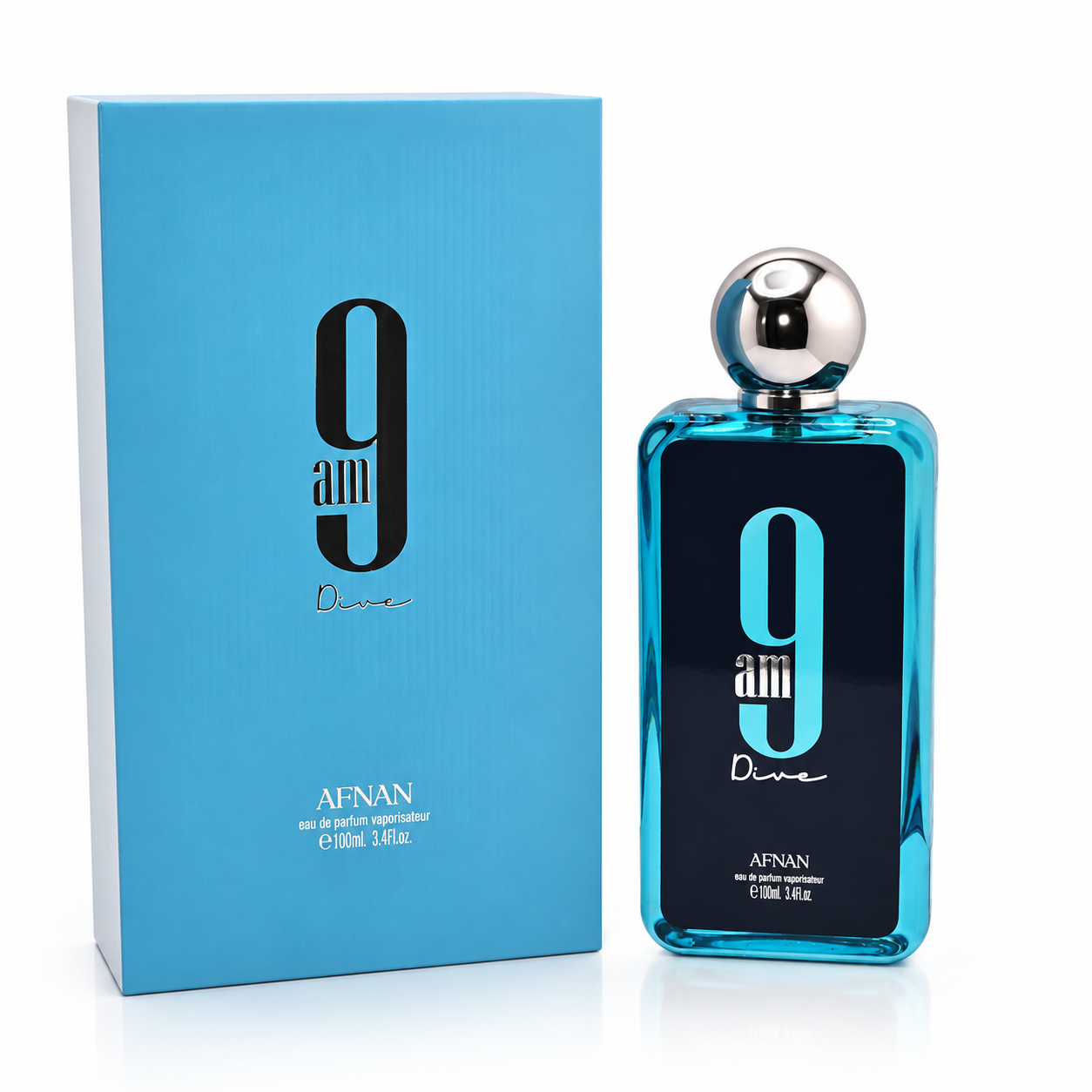 Afnan 9 AM Dive Perfumes presents an elegant, enveloping woody, aromatic, fresh profile. Its composition is designed for women and men and offers a versatile fragrance experience ideal for everyday wear, dates, dinners, and special occasions.