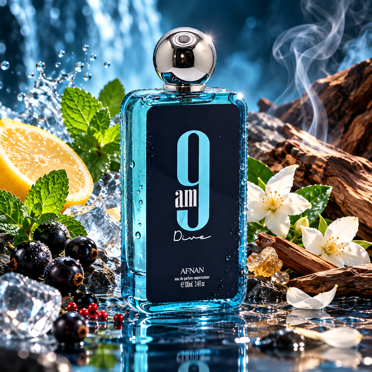 Afnan 9 Am Dive Perfumes EDP Travel Sample 5 ml Unisex