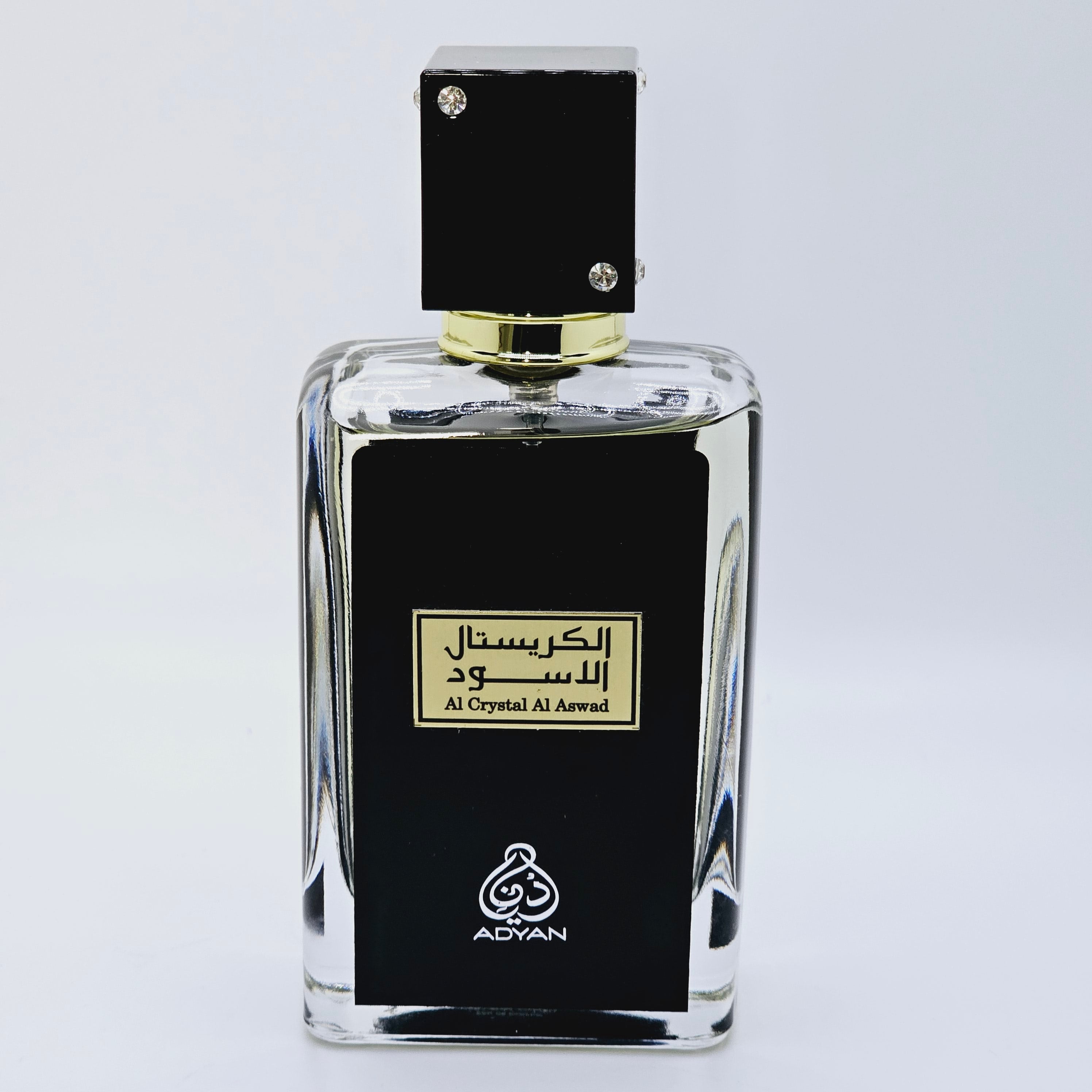 Al Crystal al Aswad Eau De Parfum By Adyan 100ml/3.4oz For Men A Luxurious Fragrance Experience