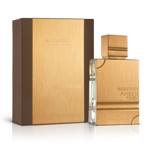 Al Haramain Amber Oud Gold Edition Unisex 6.7oz/200ml Eau De Parfum With Travel Sample