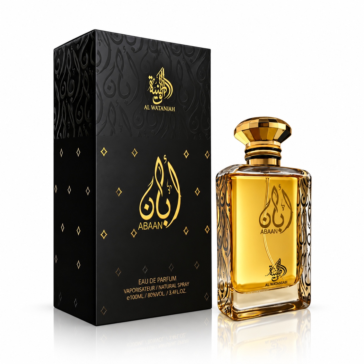 Al Wataniah Abaan Eau de Parfum – Luxury Arabic Fragrance for Men & Women 100ml