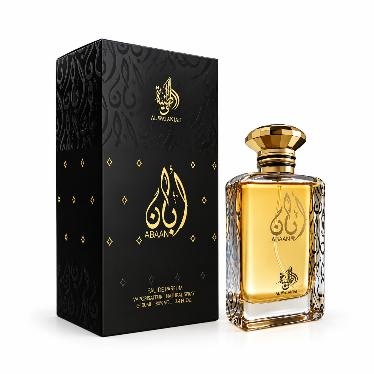 Al Wataniah Abaan Eau de Parfum – Luxury Arabic Fragrance for Men & Women 100ml
