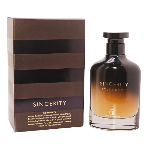 Sincerity By Grandeur Eau De Parfum For Men 100ml Lavander Cypress Musk