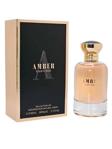 Amber Pour Femme By Bharara Eau De Parfum Spray 3.4oz/100ml Bergamot Mandarin Orange Amber Mimosa