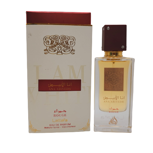 Ana Abiyedh Rouge By Lattafa Unisex Eau De Parfum Spray 3.4 Oz - A Captivating Fragrance
