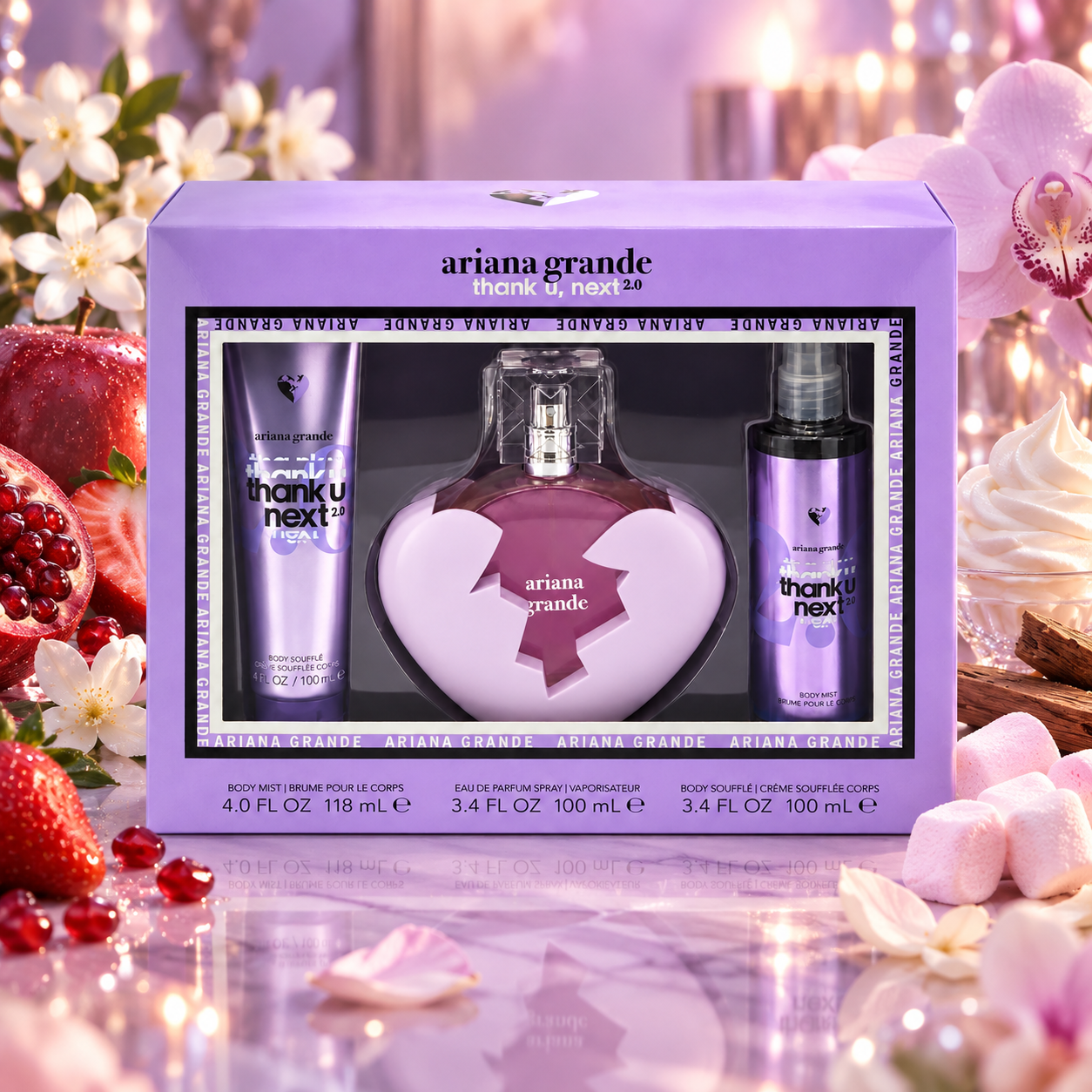 Ariana Grande Thank U Next 2.0 Estuche de Regalo EDP 100 ml Mujer