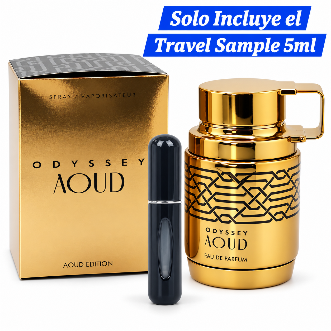 Armaf Odyssey Aoud Perfume Muestra de Viaje 5 ml Unisex