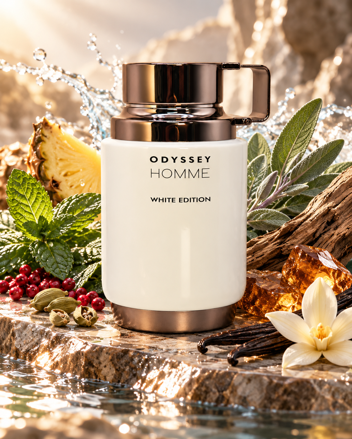 Armaf Odyssey Homme White Edition 'S EDP Travel Sample 5 ml Men