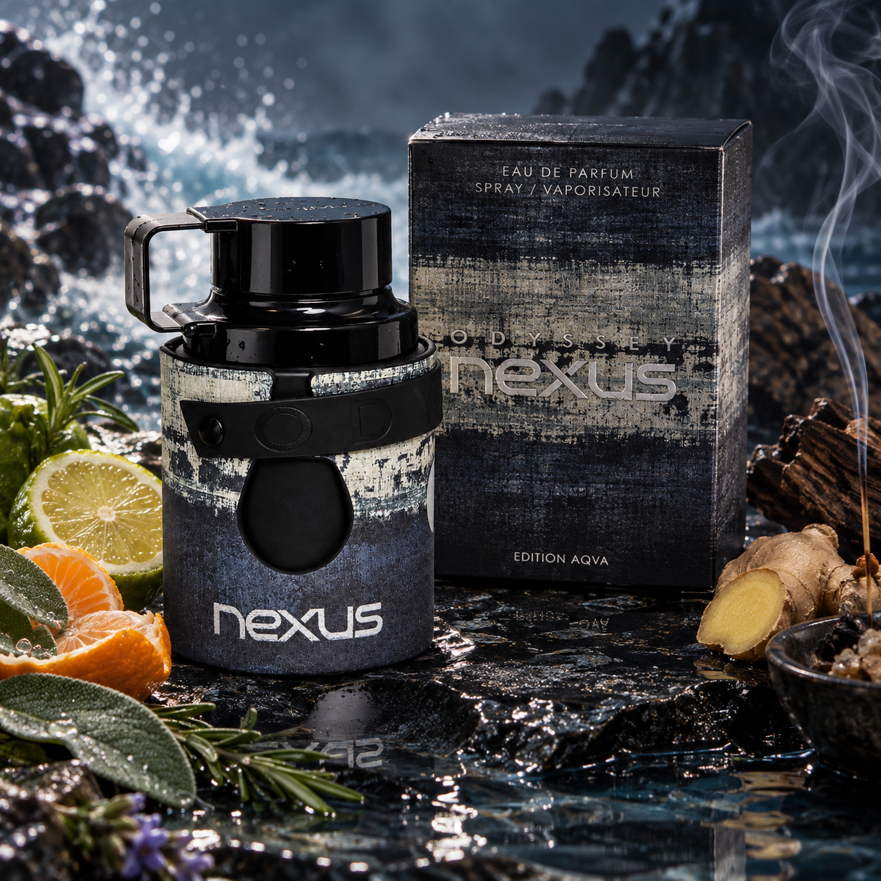 Armaf Odyssey Nexus Edition Aqva Eau de Parfum – Bold Aquatic Men’s Fragrance 100ml