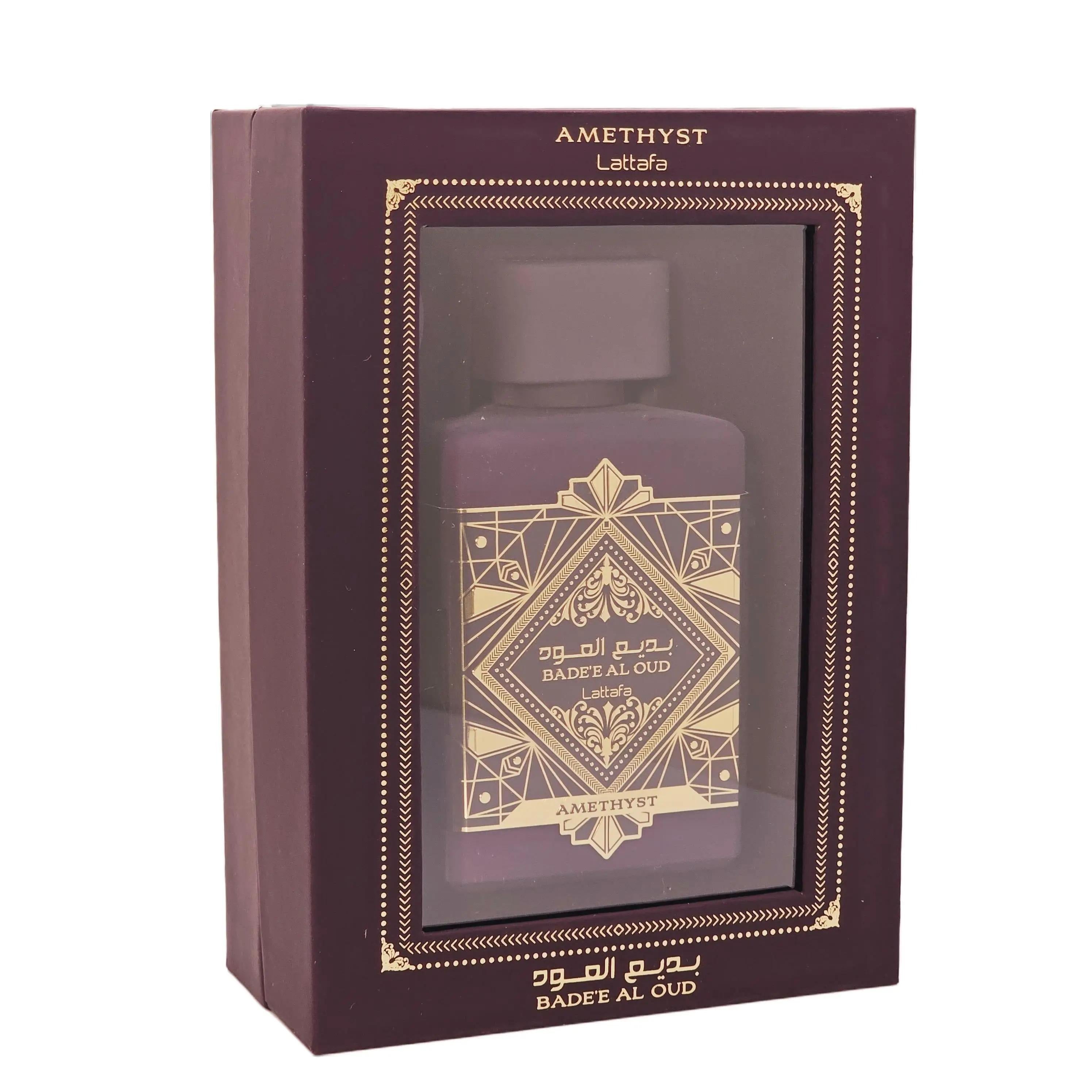 Bade'e Al Oud Amethyst Lattafa Perfumes For Women And Men 3.4oz/100ml