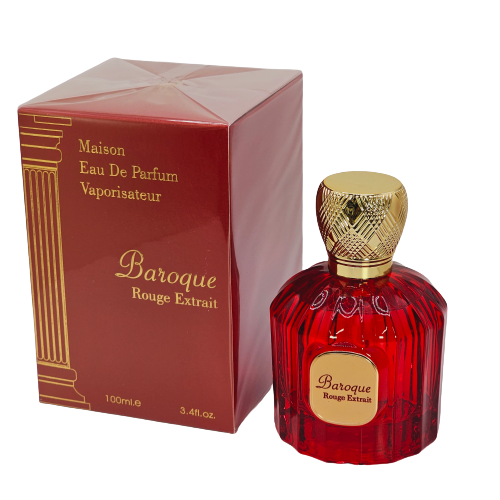 Baroque Rouge Extrait Maison Alhambra EDP Perfume Unisex 3.4oz/100ml Lattafa Fragrance