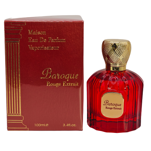 Baroque Rouge Extrait Maison Alhambra EDP Perfume Unisex 3.4oz/100ml Lattafa Fragrance