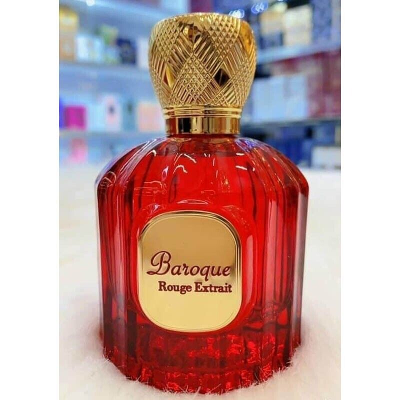 Baroque Rouge Extrait Maison Alhambra EDP Perfume Unisex 3.4oz/100ml Lattafa Fragrance