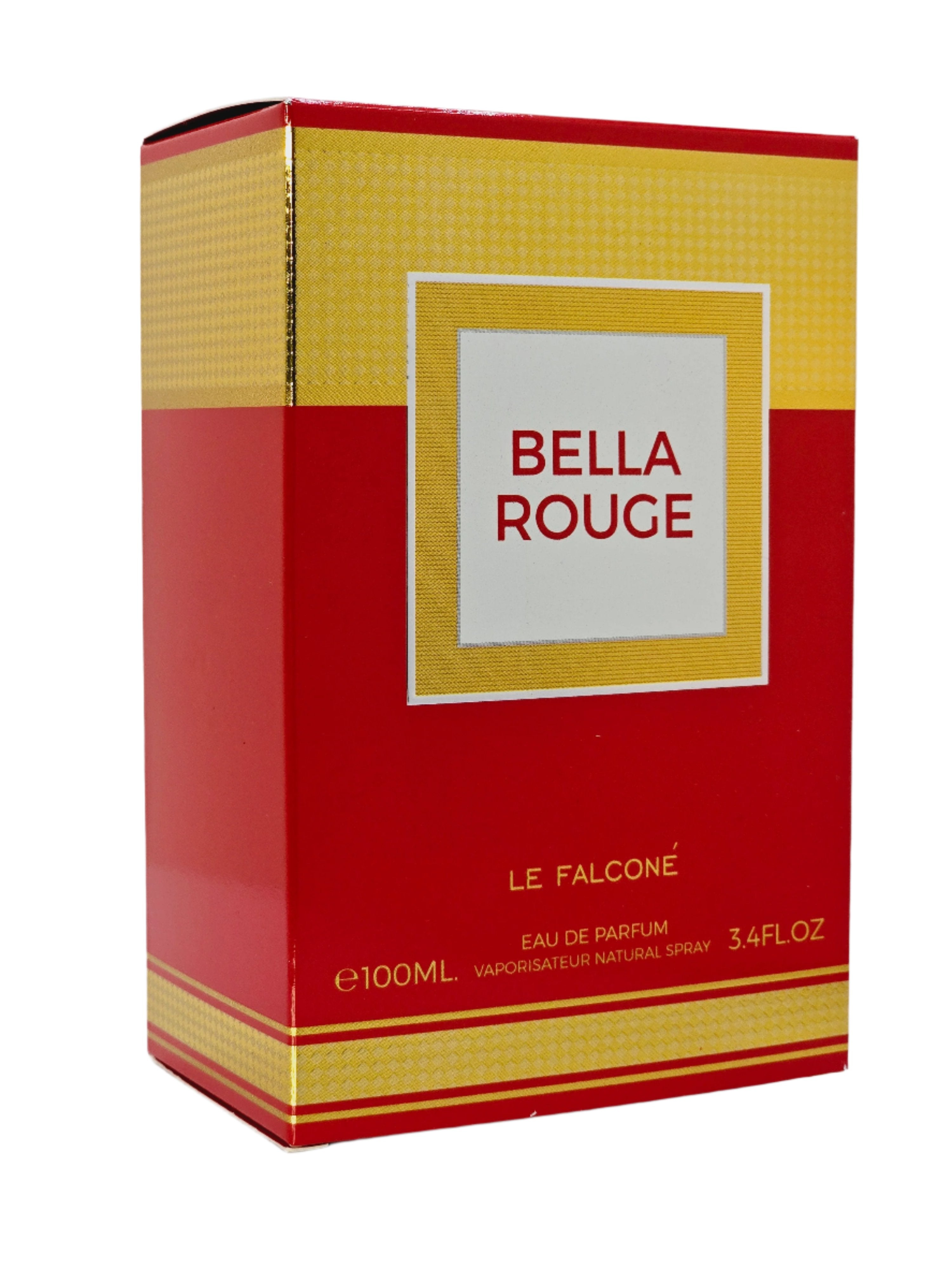 Bella Rouge Eau De Parfum For Women By Le Falcone 3.4oz/100ml Super Rich Amazing