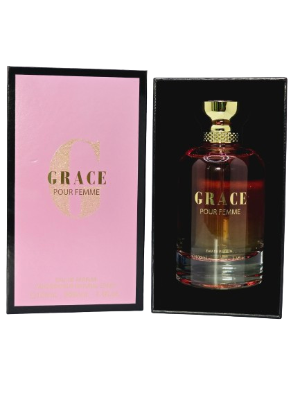 Bharara Grace Pour Femme Eau De Parfum 3.4oz/100ml Mandarin Bergamot Jasmine Orchids Lilies