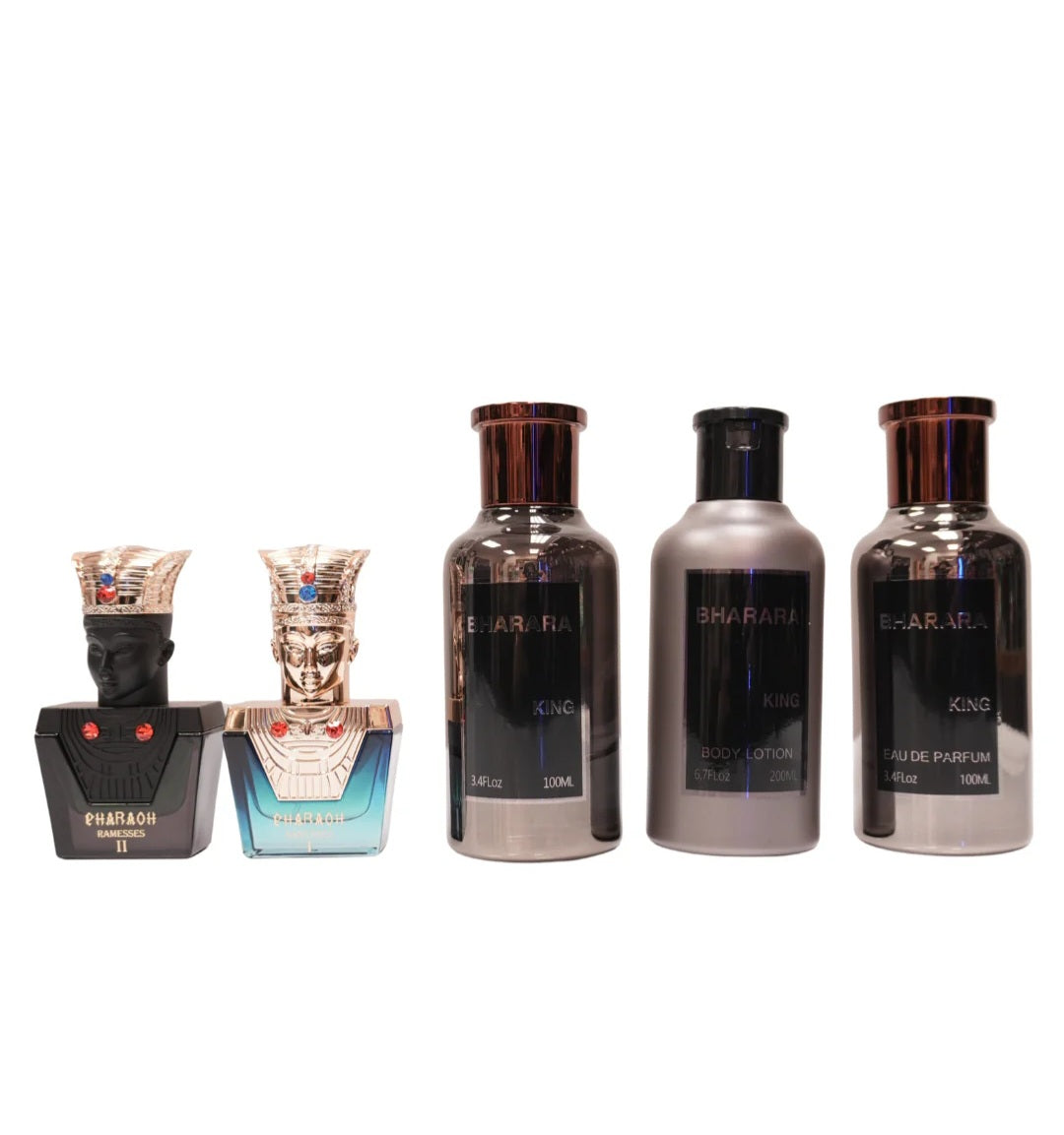 Bharara King Gift Set for Men, 3-Piece Eau de Parfum 3.4 oz / 100 ml