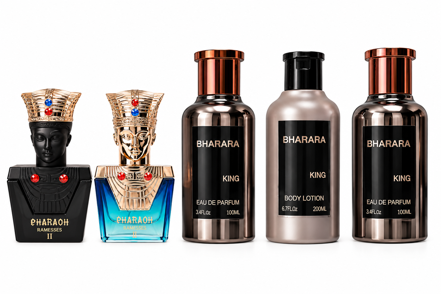 Bharara King Gift Set for Men, 3-Piece Eau de Parfum 3.4 oz / 100 ml
