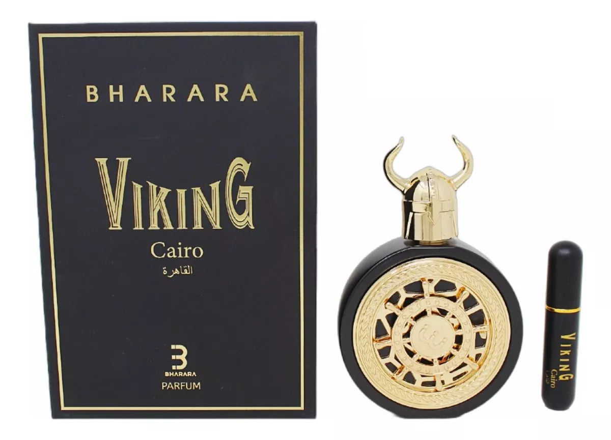 Bharara Viking Cairo 100 Ml/3.4 Oz Parfum Unisex Grapefruit Resins Cedar Fresh