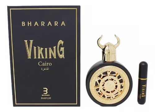 Bharara Viking Cairo 100 Ml/3.4 Oz Parfum Unisex Grapefruit Resins Cedar Fresh