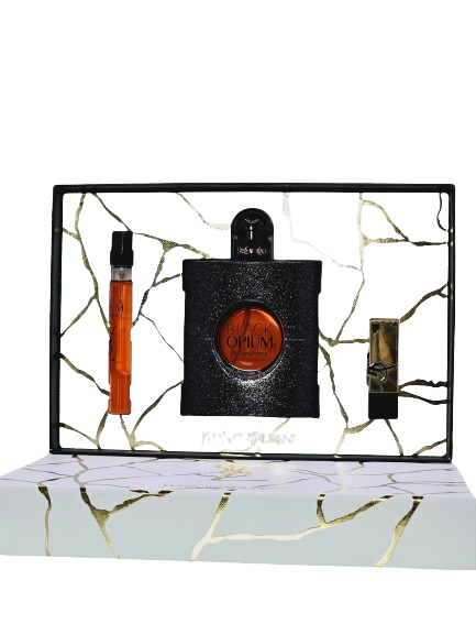 Black Opium Gift Set Fragrances By YVES Saint Laurent 3 Pics For Women ...
